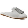 Cardinal Tassel Detail Velvet Women Mules - 2 of 4