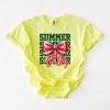 Simply Sage Market Coquette Watermelon Bow Summer Chart Garment Dyed Tee - 2 of 4