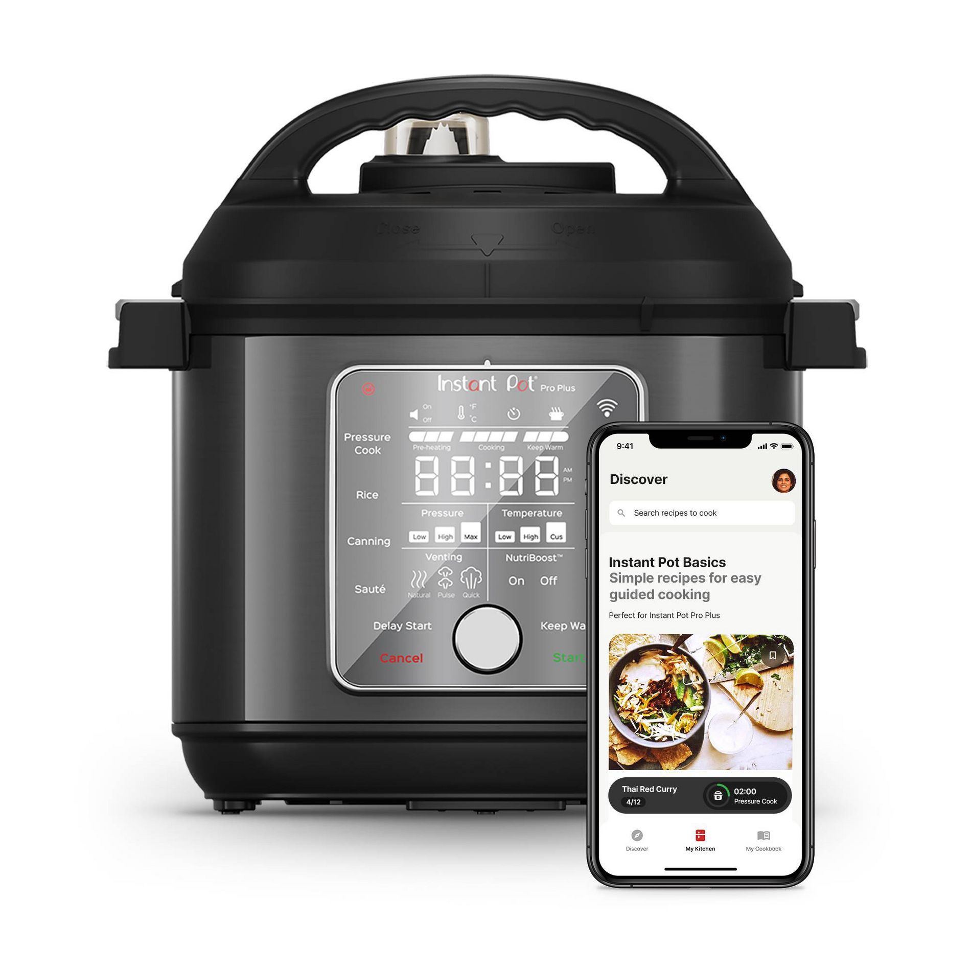 Instant Pot 6qt Pro Plus Pressure Cooker