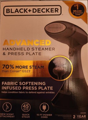 Advanced Handheld Steamer & Press Plate - Powerful and Quick Steam