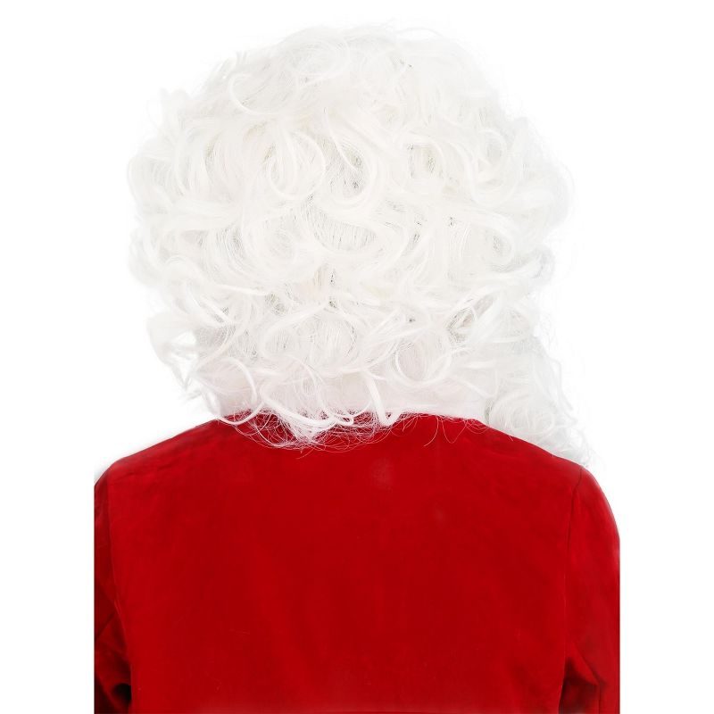 HalloweenCostumes.com  Boy  Boy's Santa Wig and Beard, Red/White, 3 of 4