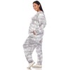 Plus Size 2 Piece Lounge Set - White Mark - 3 of 4