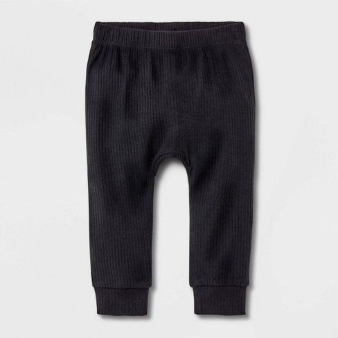 Organic Cotton Baby Ribbed Joggers