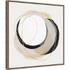 Amanti Art Ring of Gold I by PI Studio Canvas Wall Art Print Framed 22 x 22-in. - 2 of 4