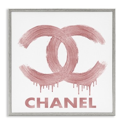 Stupell Industries Dripping Paint Fashion Brand, 24" x 24"