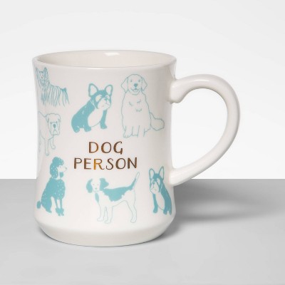 dog in mug