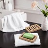 LunaLulinlk Soap Holder Soap Dish, Bamboo Soap Dish, 2 Pack Wood Soap Holder, Bar Soap Holder for Shower, Soap Tray Self Draining Natural Color - 2 of 4