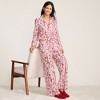 Lands' End Women's Print Flannel Pajama Pants - 4 of 4