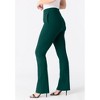 Roaman's Tall Plus Size Ponte Bootcut Pant With Pockets And Pull On Elastic Waist - 4 of 4