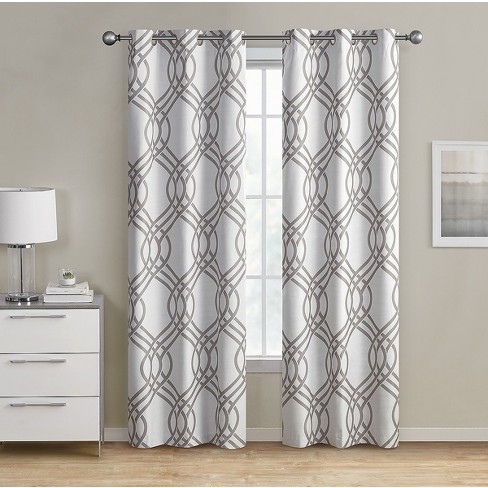 Modern Curtain Blackout Grommet Window Curtain for Living Room