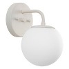 JONATHAN Y Louis Parisian Globe Metal/Frosted Glass Modern Contemporary LED Vanity Light - 3 of 4
