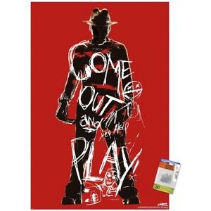 Trends International A Nightmare on Elm Street - Freddy Stylized Unframed Wall Poster Prints - 1 of 4