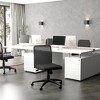 Boss Office Products Budget Mesh Task Chair Black : Swivel Computer Chair with Adjustable Height & Nylon Legs - 4 of 4