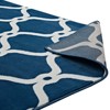 Modway Beltara 5x8 Area Rug – Chain Link Transitional Trellis in Neutral Tones - 4 of 4