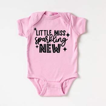The Juniper Shop Little Miss Sparkling New Baby Bodysuit