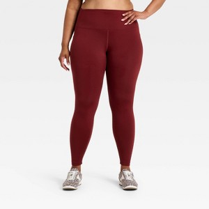 Women's High-Rise Fleece Lined Winter Leggings - All In Motion™ - 1 of 3