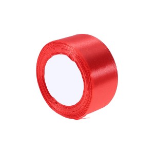 Unique Bargains Ribbons for Crafts Wide Satin Grosgrain for Wreaths & Crafts Polyester 866.14"x1.57" 1Pc - 1 of 4