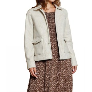 Women's Cropped Jacket - Tea N Rose - 1 of 3