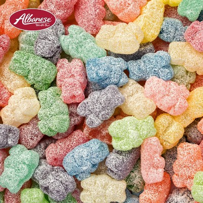 Albanese World&#39;s Best Sour 12 Flavor Gummi Bears Candy - 8oz