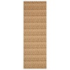 Washable indoor area rug. Braided print, low-pile vintage rustic. Non-slip, non-shedding. For bedrooms, dining rooms, nurseries, kitchens - 2 of 4