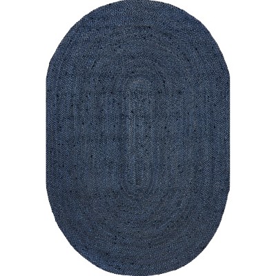 Nuloom Hand Woven Farmhouse Jute Indoor Area Rug