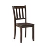 New Classic Furniture,Stellan Wood Dining Chair (Set of 2), Black Cherry - 2 of 4