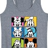 Women's - Disney - Mickey Friends Grid Graphic Racerback Tank - 2 of 4
