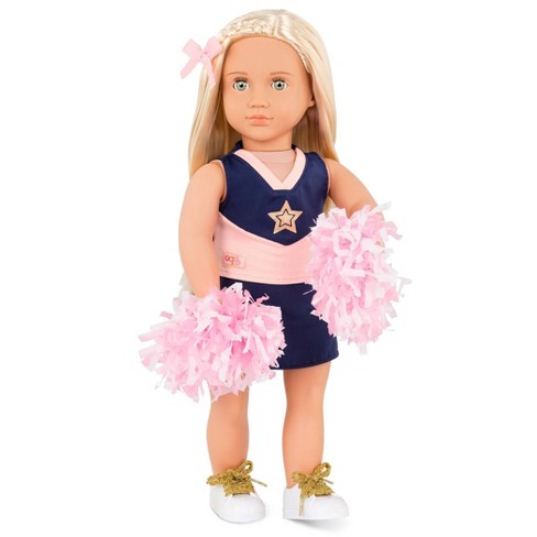 Bitty Baby American Girl Cheerleader Outfit Dress Retired w Pom