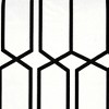 Elrene Home Fashions 84-in Gray Trellis Blackout Interlined Rod Pocket Single Curtain Panel