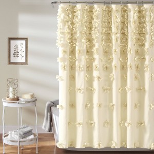 72"x72" Riley Shower Curtain - Lush Décor - 1 of 4