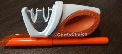 Chefschoice Model 323 Commercial Electric Knife Sharpener, 2-stage  20-degree Dizor, In Gray (0323000) : Target