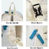 Ladies and children's mini travel backpack, 12 inch casual travel day backpack - 4 of 4
