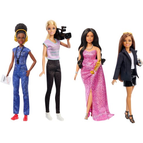 Barbie Career Of The Year Women In Film Dolls - 4 Pk : Target