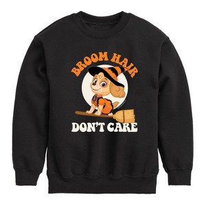 Boys' - Paw Patrol - Hair Don't Care Graphic Long Sleeve Fleece Sweatshirt - 1 of 4
