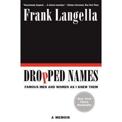 Dropped Names - by  Frank Langella (Paperback)