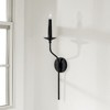 Capital Lighting Wilder 1 - Light Wall Light in  Matte Black - 2 of 4