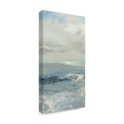 Trademark Fine Art -Julia Purinton 'Waves Ii Muted' Canvas Art
