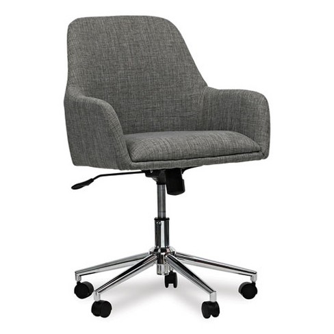 Workspace By Alera Mid century Task Chair Supports Up To 275 Lb 18.9 To 22.24 Seat Height Gray Seat Gray Back Target