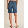 VENUS Womens Brooke Denim Bermuda Shorts - 3 of 4