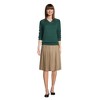 Lands' End Lands' End School Uniform Women's Solid Pleated Skirt Below the Knee - image 4 of 4