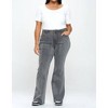 Women's Curvy High RIse Flare Jeans - I&M Jeans - 4 of 4