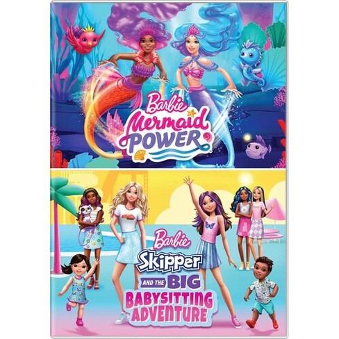 Barbie Double Feature Barbie Mermaid Power Barbie Skipper And