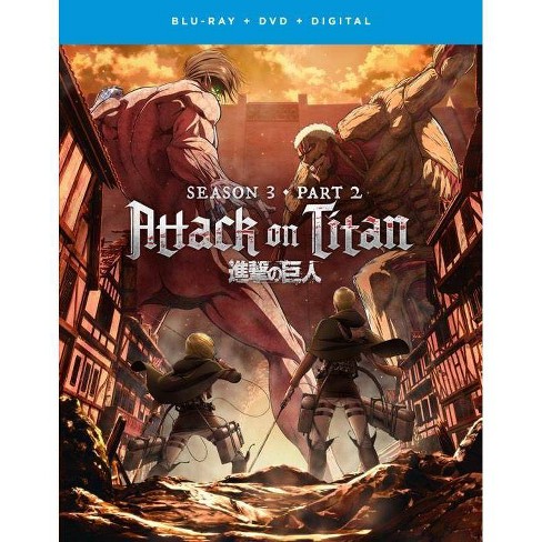 Attack on Titan The Movie: Season 3, Part 2 (Blu-ray + DVD + Digital)