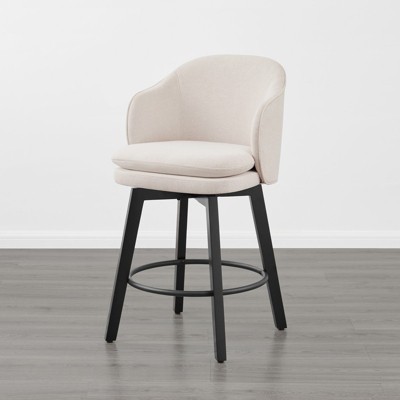 Spruce&Spring Modern Swivel Counter Height Bar Stools with Arm
