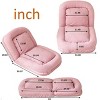 Triple Fold Down Sofa Bed with Adjustable Backrest, Metal Frame Floor Sleeper Chair for Compact Living, Soft Cotton Filling-Baofuwish - 4 of 4