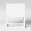 Wood Nightstand Knock Down White/Natural - Pillowfort™ - image 4 of 4
