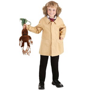 HalloweenCostumes.com Large/X Large   Kids' Harry Potter Herbology Halloween Costume, Brown/Orange - 1 of 4