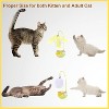 Cat Toys Interactive Toy for Cat Kitten Toys Lightweight Resin Duck Shape Fun Stick for Kitten Play Indoor Outdoor Removable and Washable Duck Cat Toy - 2 of 4