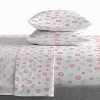 Saturday Park Cutout Floral 100% Organic Cotton Sheet Set - 4 of 4
