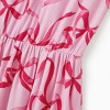 PATPAT Mommy and Me Matching Outfits All Over Dots Cross Wrap V Neck Ruffle Flutter-sleeve Dress - 4 of 4